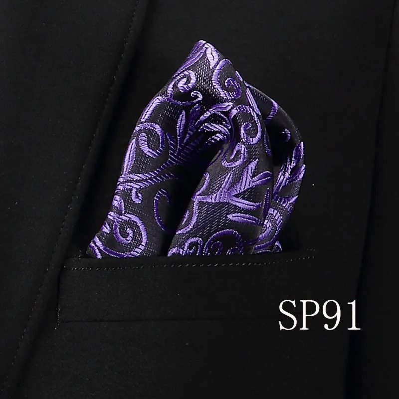 pochette costume violet noir sophistiquée