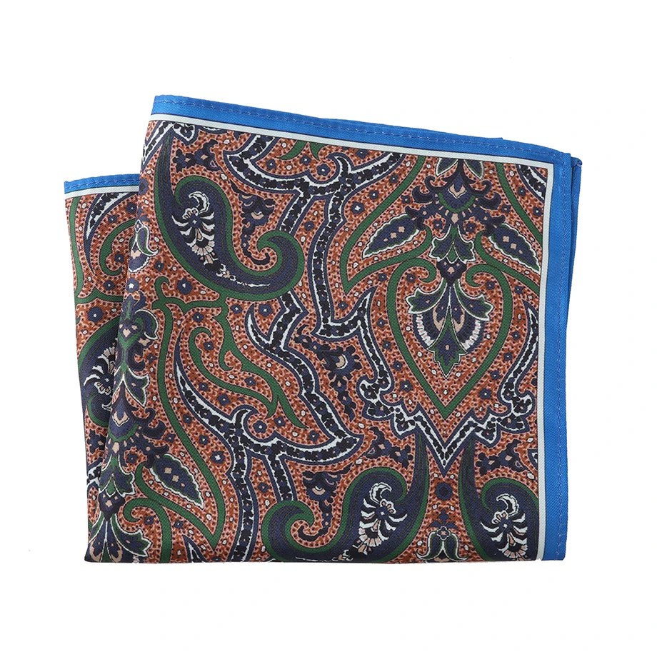 mouchoir motif paisley complexe