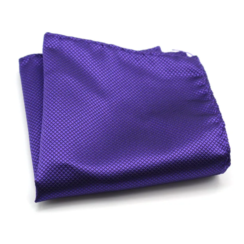 mouchoir elegant violet satin