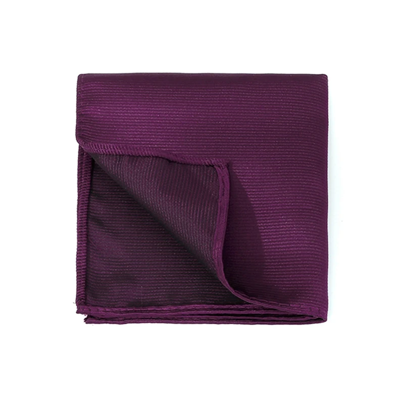 mouchoir satin violet élégant